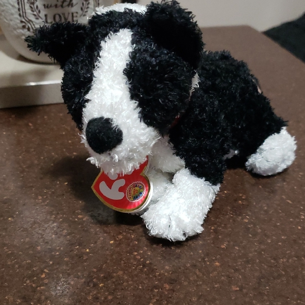 TY Beanie Baby - BARKLOWE the Dog (BBOM September 2006) (6.5 inch)